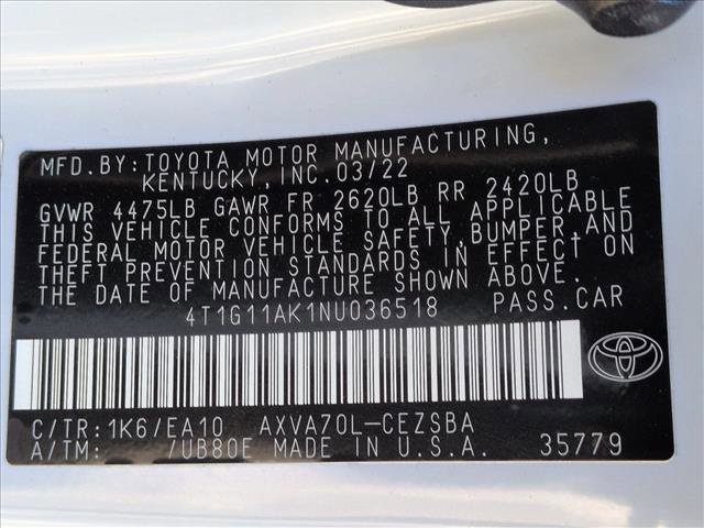 Used 2022 Toyota Camry SE w/ Carpet Mat Package (TMS) image 24