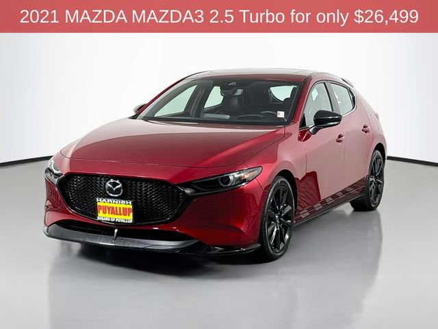 Used 2021 MAZDA MAZDA3 Hatchback w/Premium Plus Pkg AWD/4WD image 3