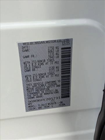 New 2026 Nissan Pathfinder SV image 16