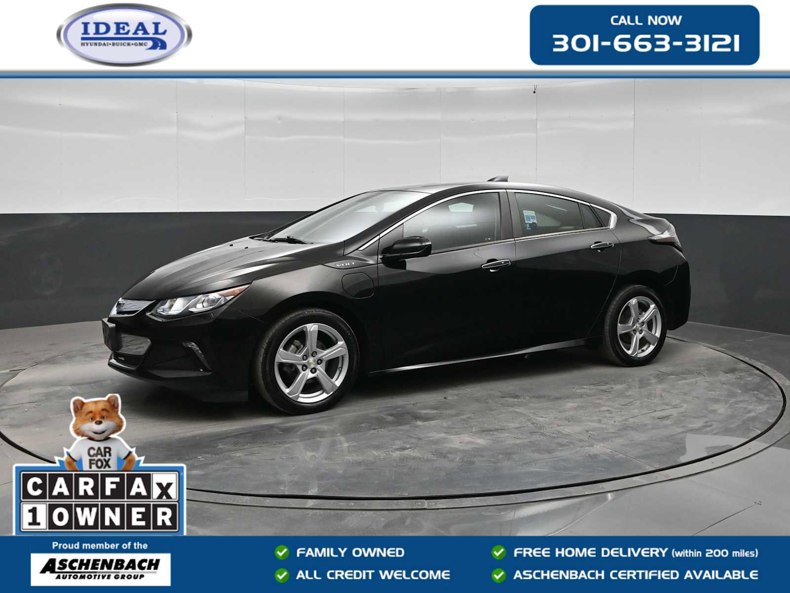 Used 2018 Chevrolet Volt LT w/ Comfort Package FWD image 1
