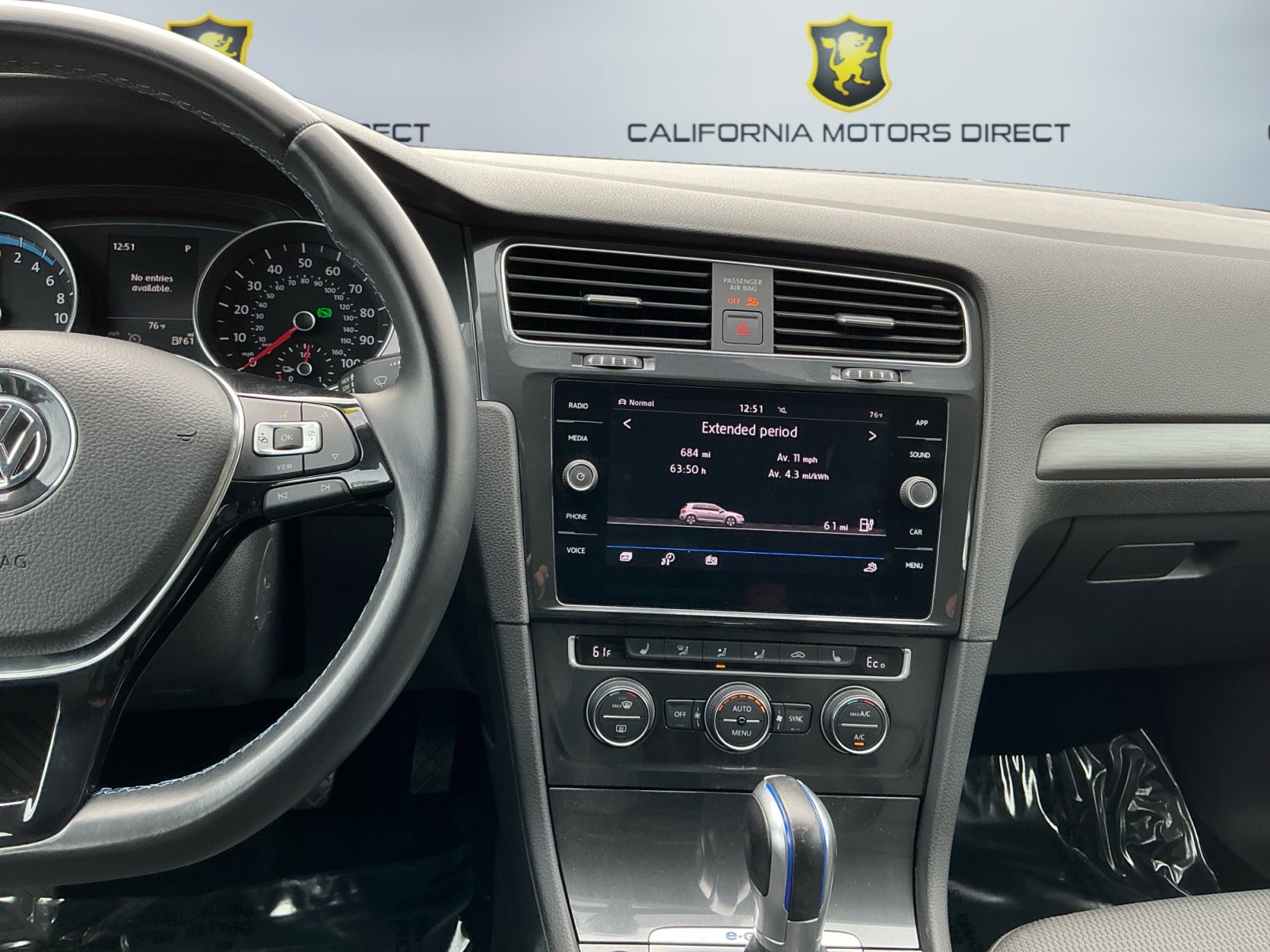 Used 2019 Volkswagen e-Golf SE w/ Driver Assistance Package image 13