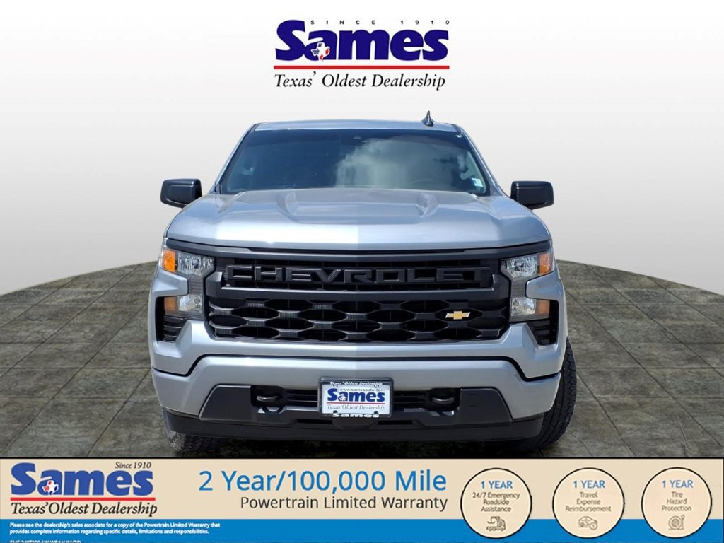 Used 2024 Chevrolet Silverado 1500 Custom w/ Turbomax Blackout Package RWD image 9