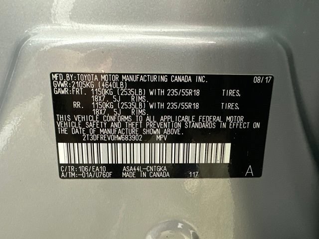 Used 2017 Toyota RAV4 Limited w/ Advanced Technology Package AWD/4WD image 31