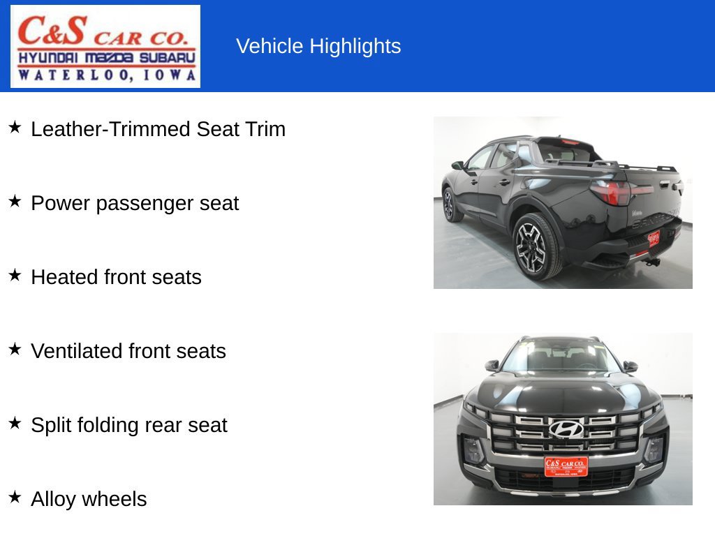 Certified 2026 Hyundai Santa Cruz Limited AWD/4WD image 15