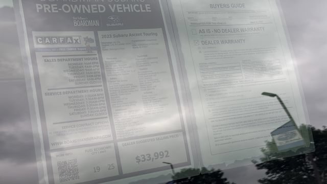Used 2023 Subaru Ascent Touring AWD/4WD image 28