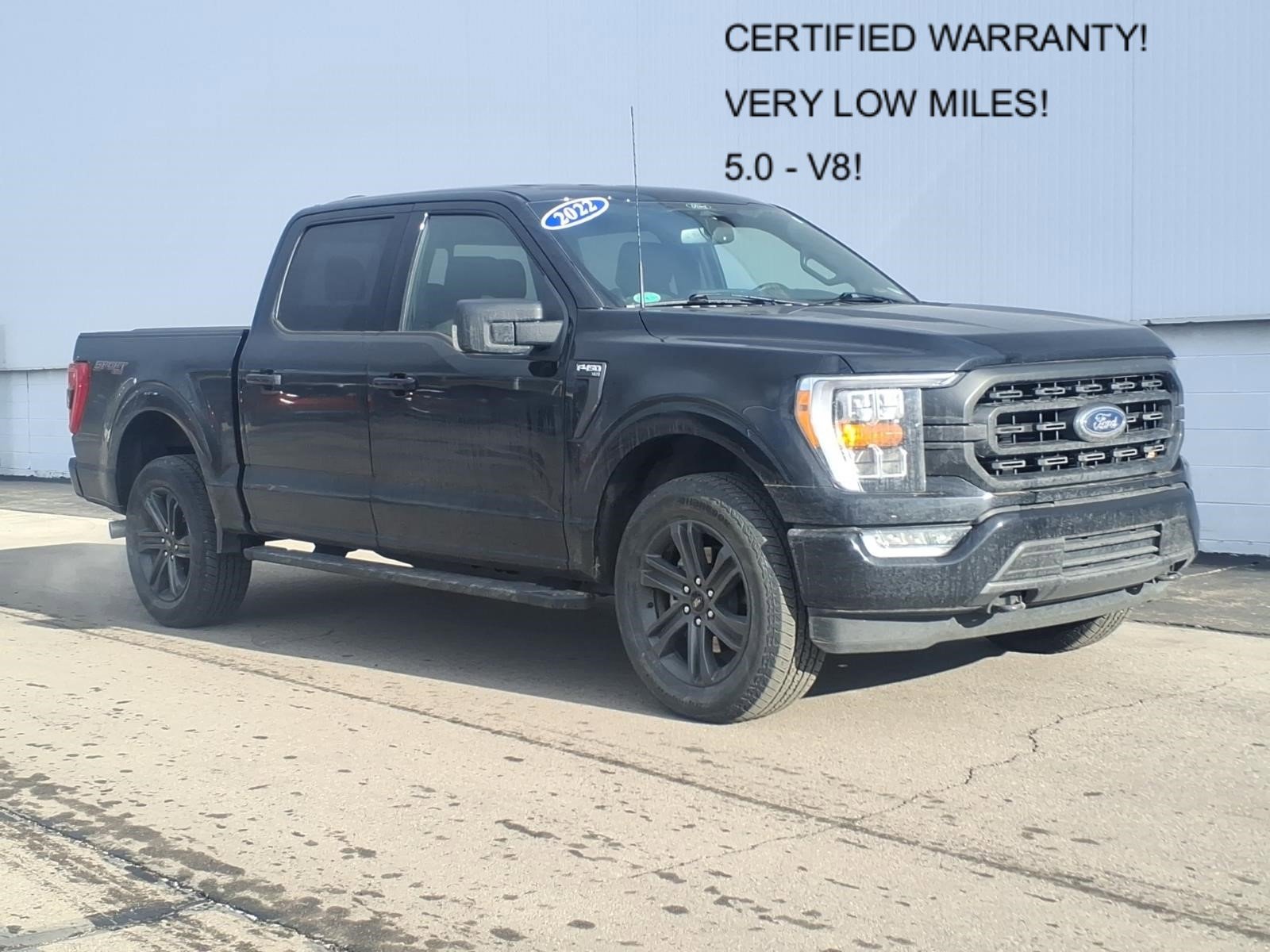 Certified 2022 Ford F150 XLT w/ Equipment Group 302A High image 1