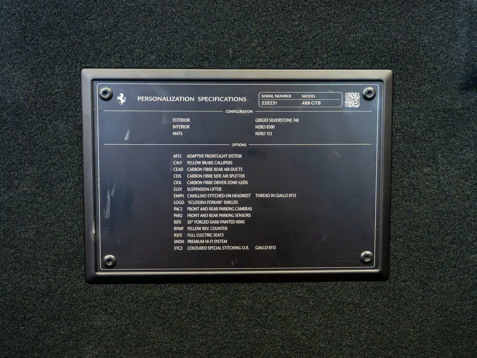 Certified 2017 Ferrari 488 GTB RWD image 23