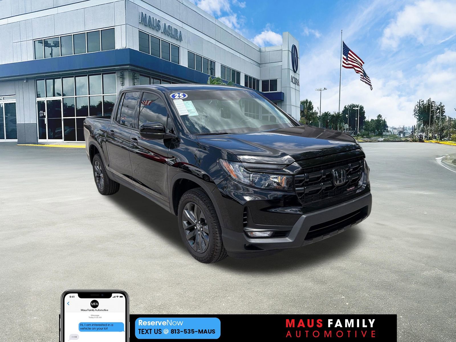 Used 2025 Honda Ridgeline Sport image 1