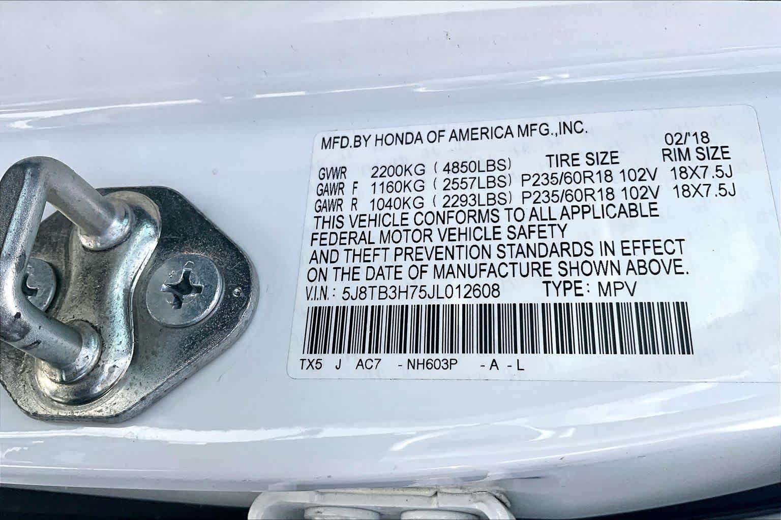Used 2018 Acura RDX FWD w/ Advance Package image 32