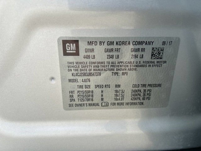 Used 2018 Buick Encore Sport Touring AWD/4WD image 11