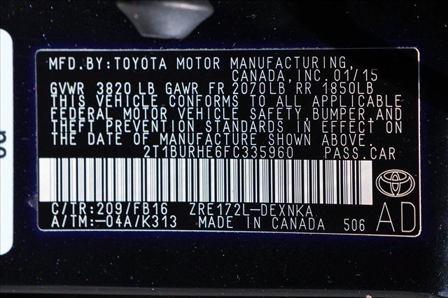 Used 2015 Toyota Corolla LE FWD image 30