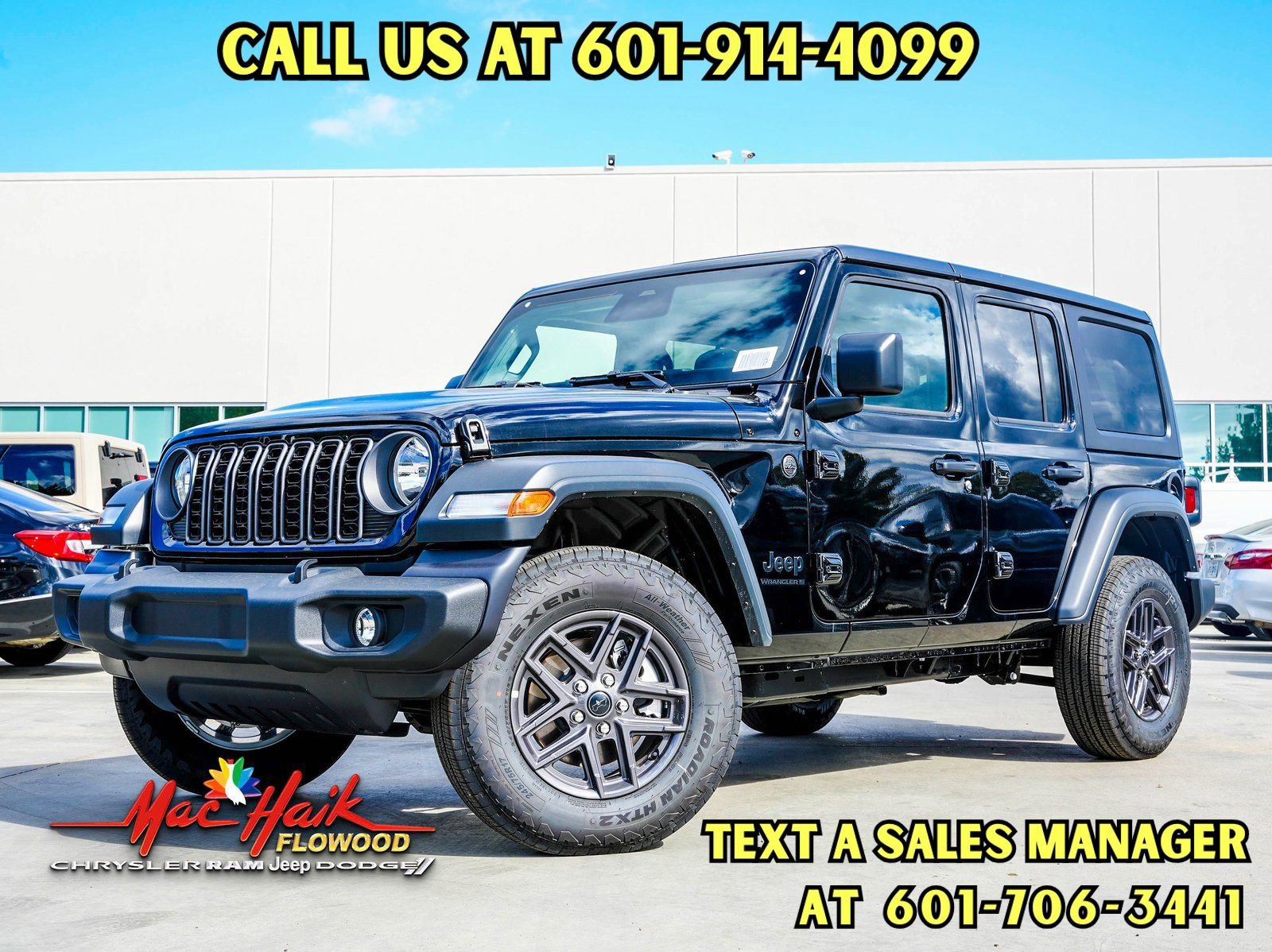 New 2026 Jeep Wrangler Sport S image 1