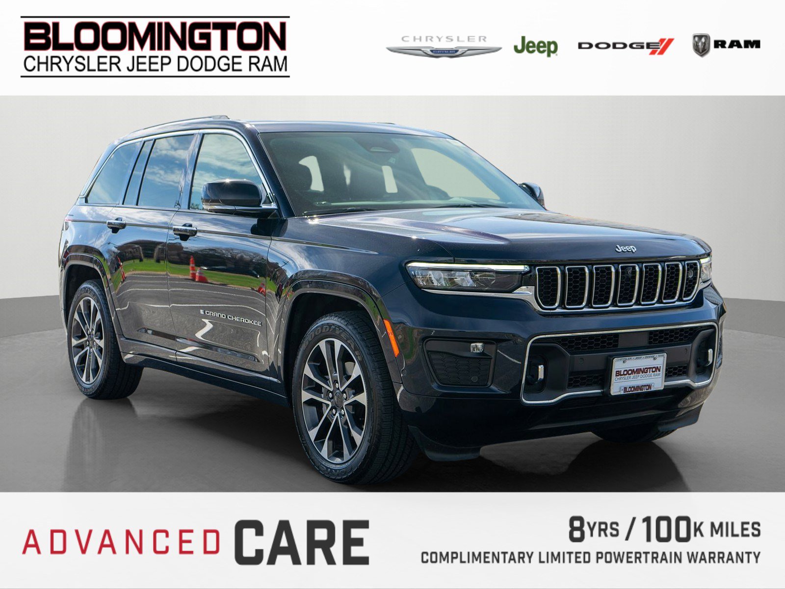 Used 2023 Jeep Grand Cherokee Overland w/ Adv Protech Group III AWD/4WD video 1