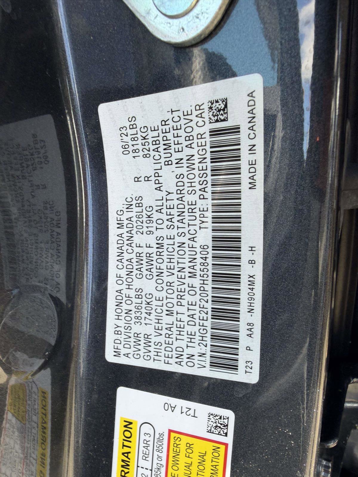 Used 2023 Honda Civic LX image 14