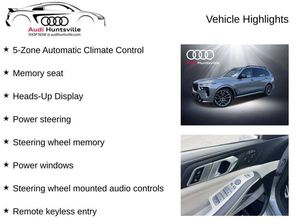 Used 2024 BMW X7 M60i w/ Executive Package AWD/4WD image 12