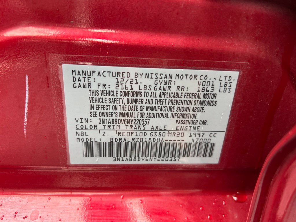 Used 2022 Nissan Sentra SR w/ Lighting Package FWD image 31