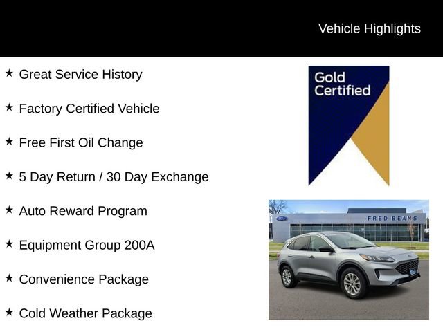 Certified 2022 Ford Escape SE w/ Convenience Package image 4