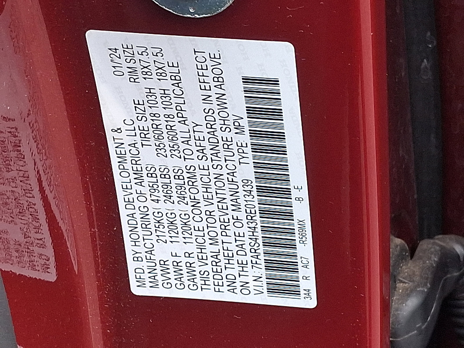 Used 2024 Honda CR-V EX image 4