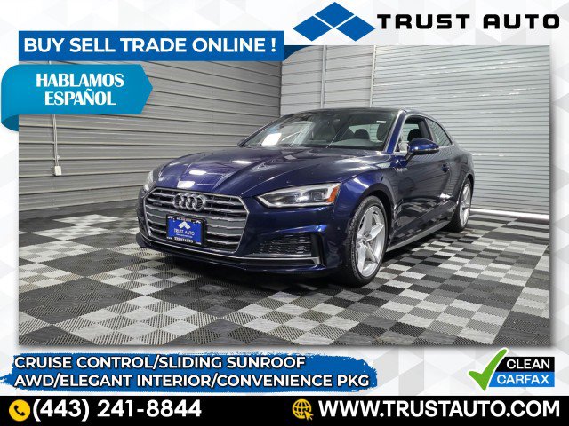 Used 2019 Audi A5 2.0T Premium w/ Convenience Package image 1