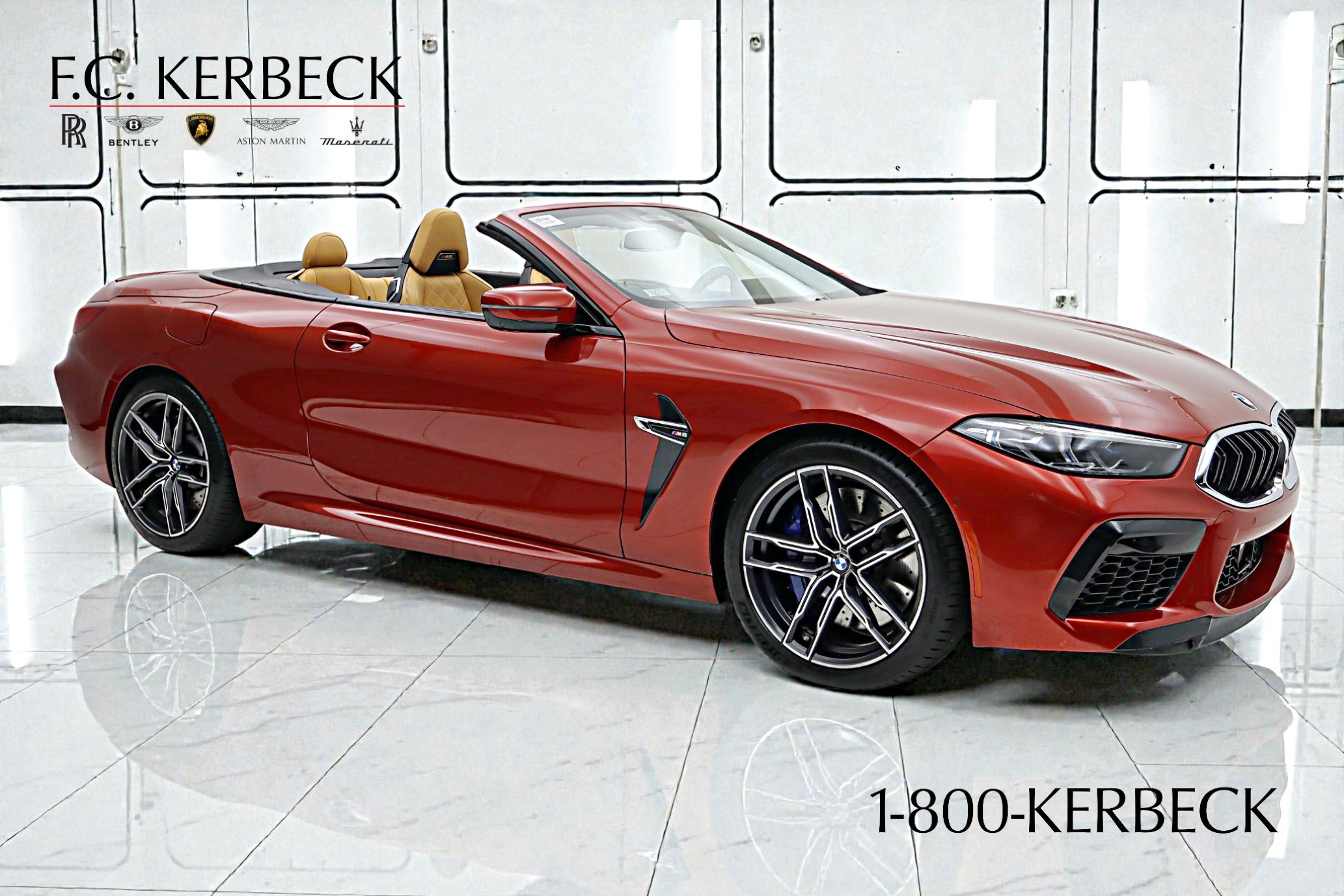 Used 2020 BMW M8 Convertible w/ M Driver's Package image 21