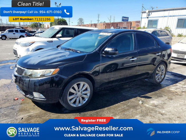 Used 2012 Kia Forte SX w/ Tech Pkg FWD image 1