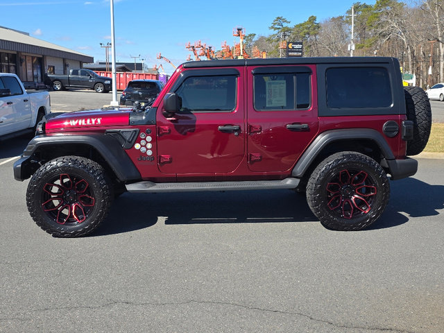 Used 2021 Jeep Wrangler Unlimited Willys image 11
