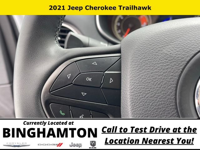 Used 2021 Jeep Cherokee Trailhawk AWD/4WD image 14