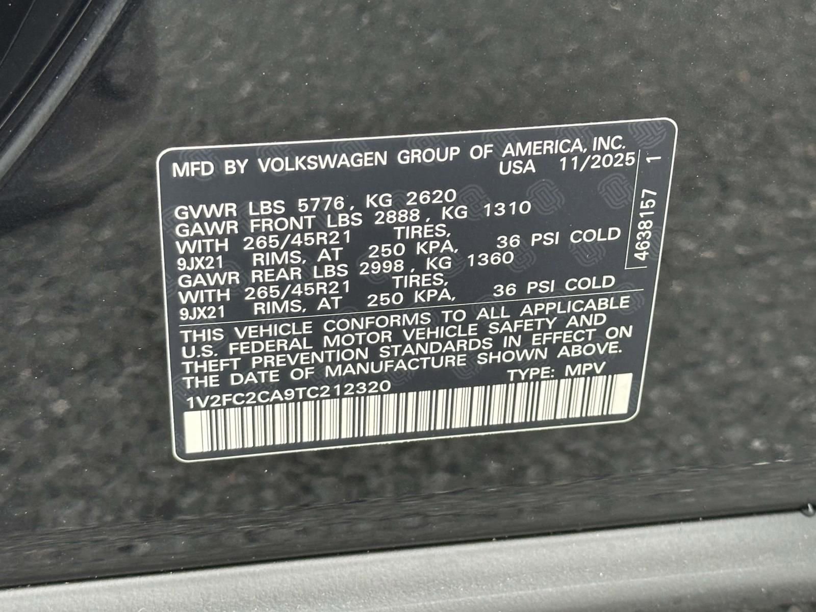 New 2026 Volkswagen Atlas Cross Sport SEL Premium R-Line image 16