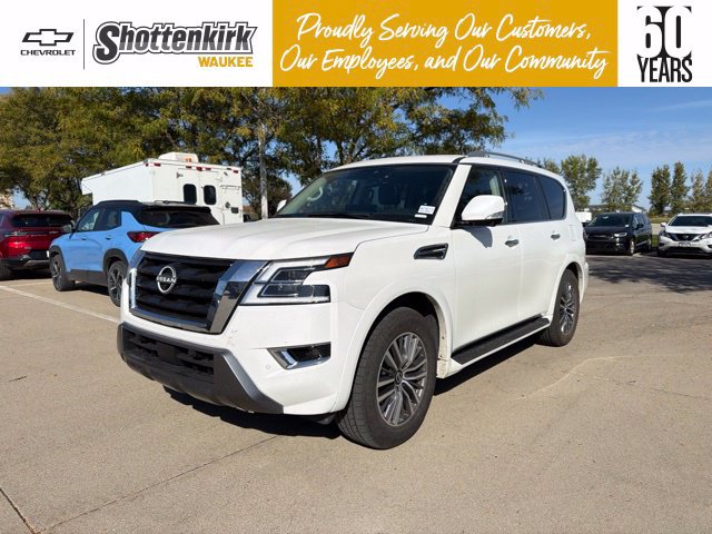 Used 2024 Nissan Armada SL w/ Captain's Chairs Package AWD/4WD image 1
