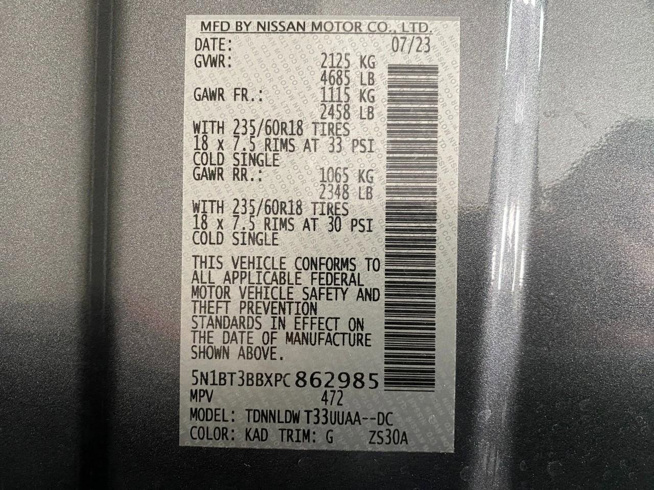 Used 2023 Nissan Rogue SV w/ SV Premium B Package image 34