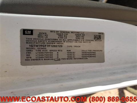 Used 2015 GMC Savana 2500 RWD image 10