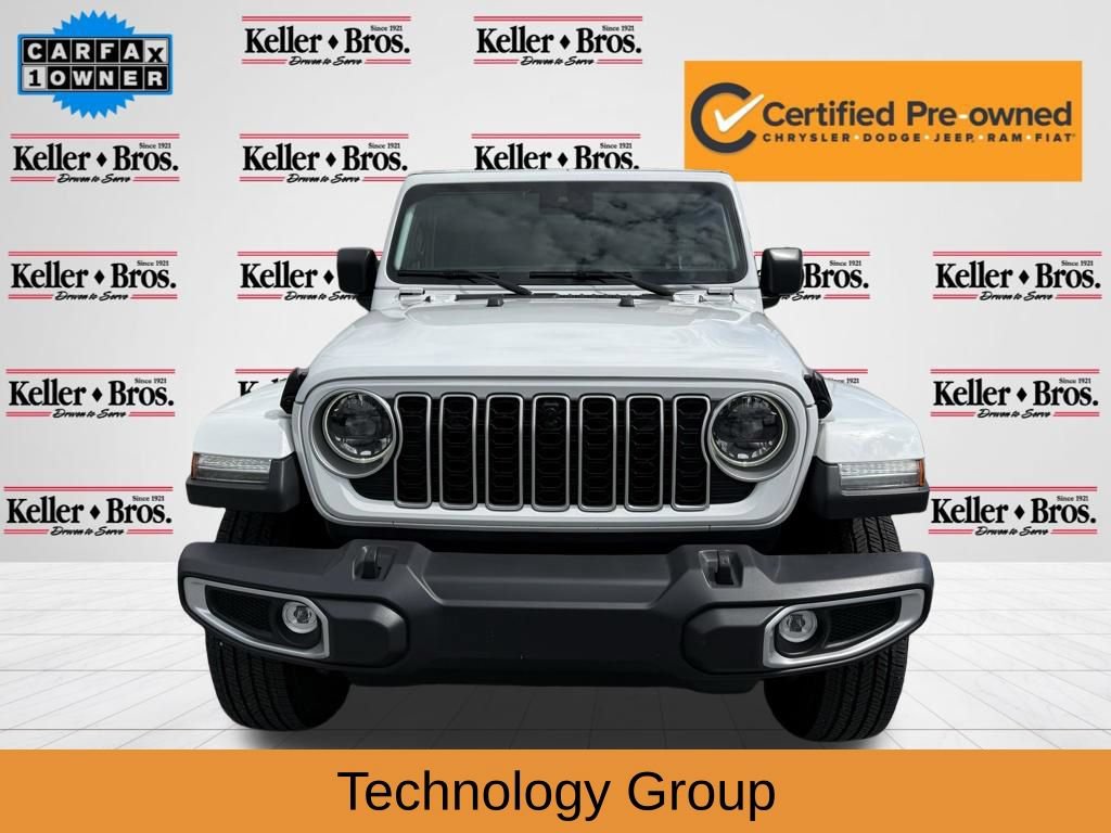 Certified 2024 Jeep Wrangler Unlimited Sahara w/ Technology Group AWD/4WD image 2