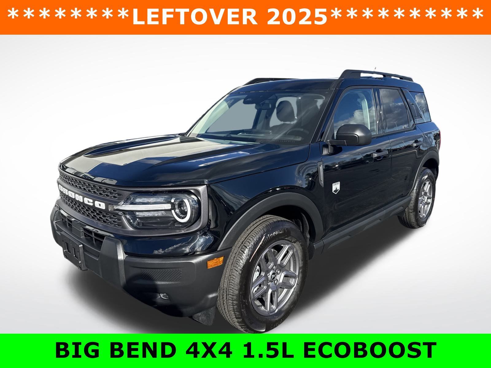 New 2025 Ford Bronco Sport Big Bend w/ Convenience Package