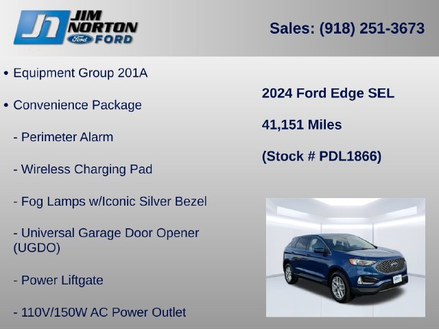 Used 2024 Ford Edge SEL w/ Convenience Package AWD/4WD image 11