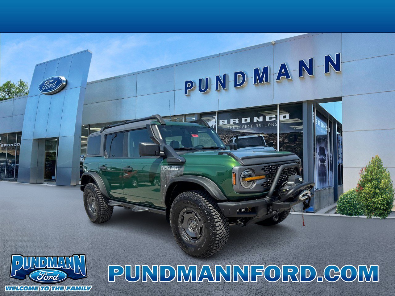 Used 2024 Ford Bronco Everglades AWD/4WD video 1
