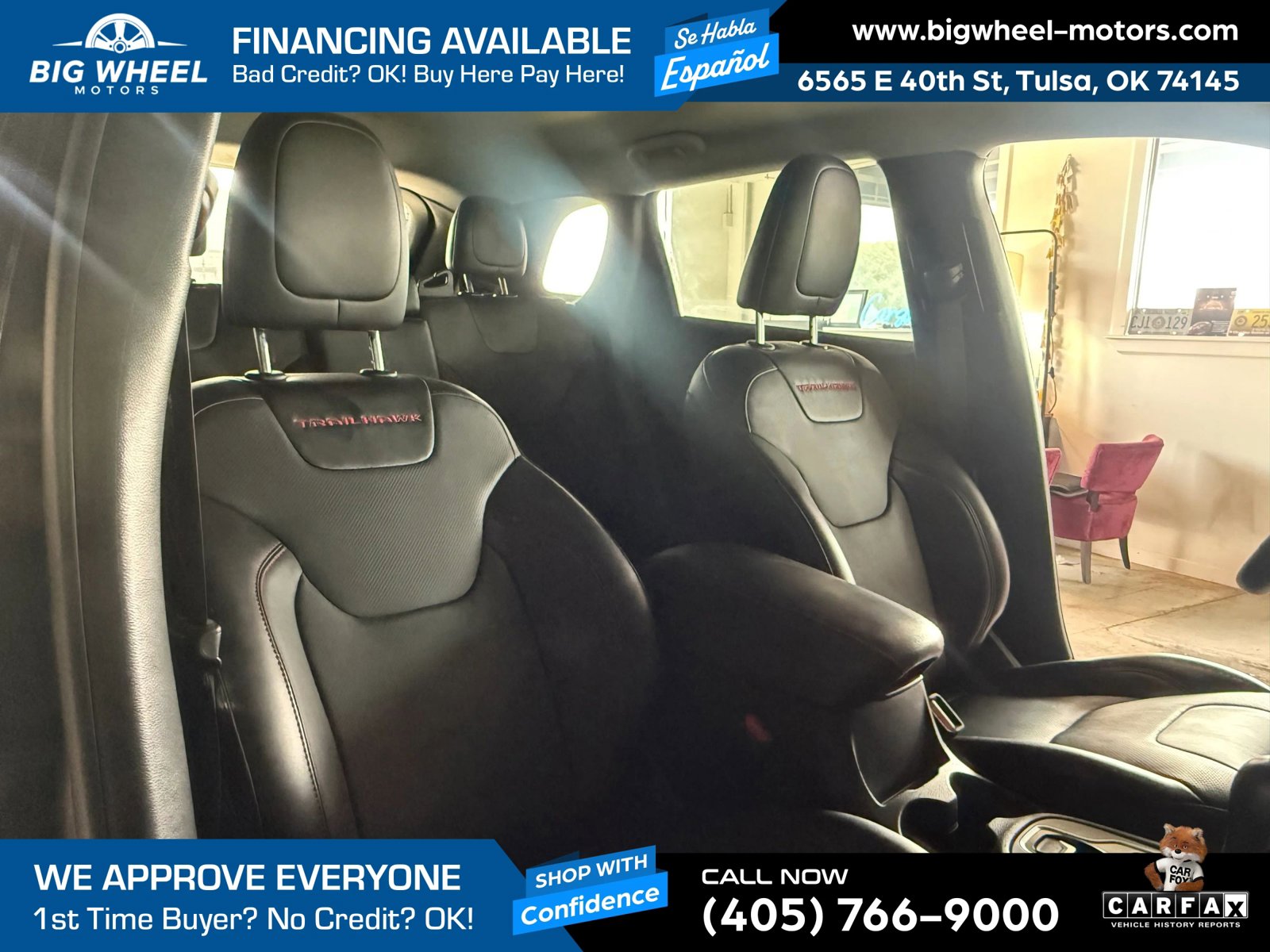 Used 2022 Jeep Cherokee Trailhawk w/ Sound & Nav Group AWD/4WD image 21