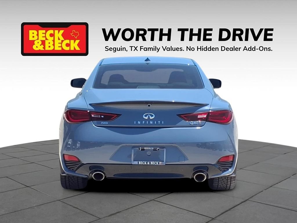Used 2022 INFINITI Q60 Red Sport 400 w/ Cargo Package AWD/4WD image 6