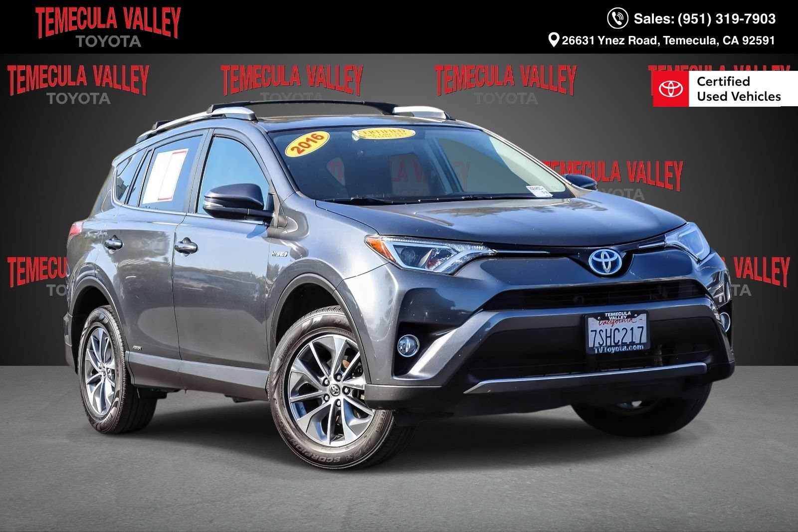 Certified 2016 Toyota RAV4 XLE