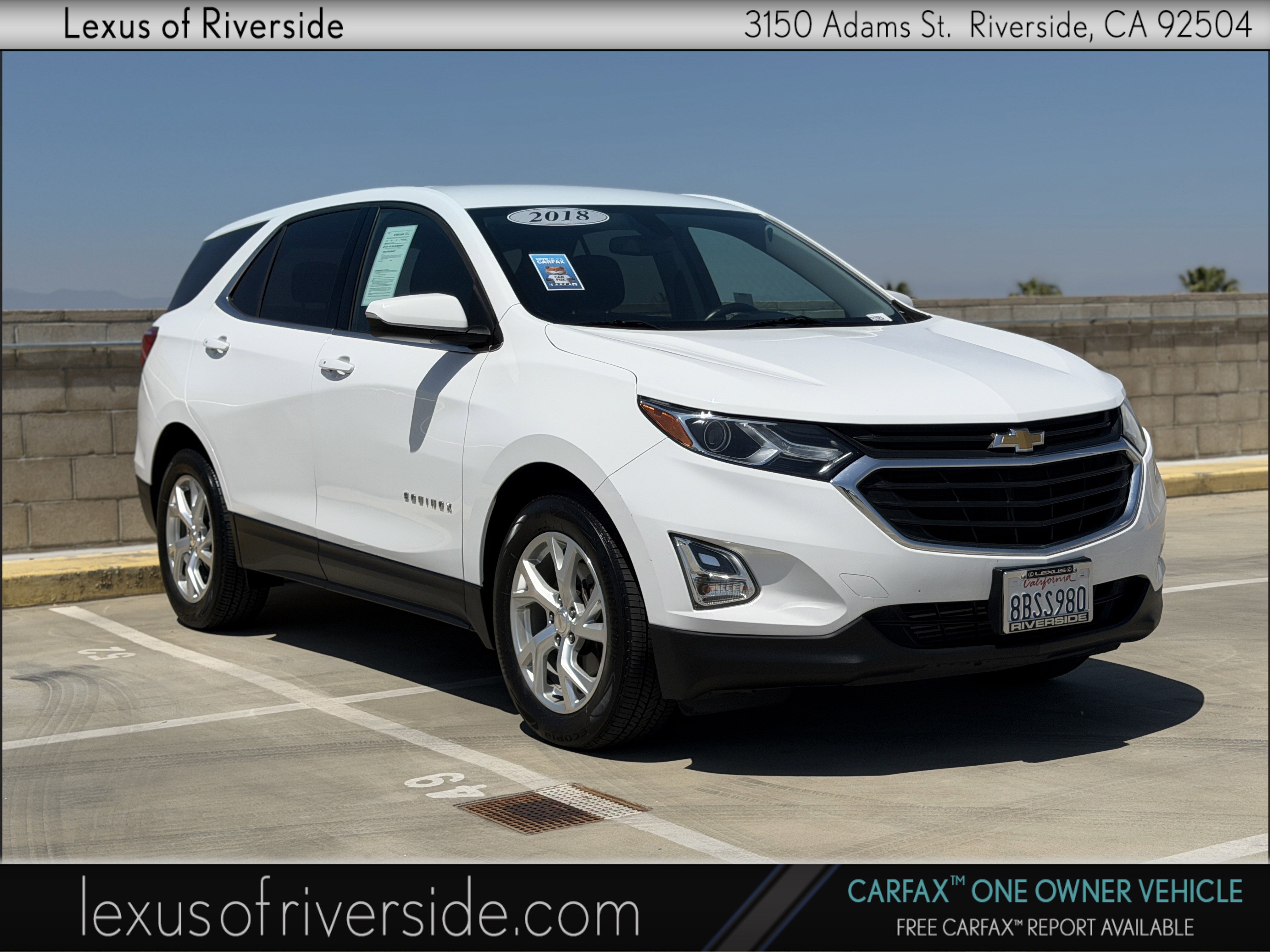 Used 2018 Chevrolet Equinox LT