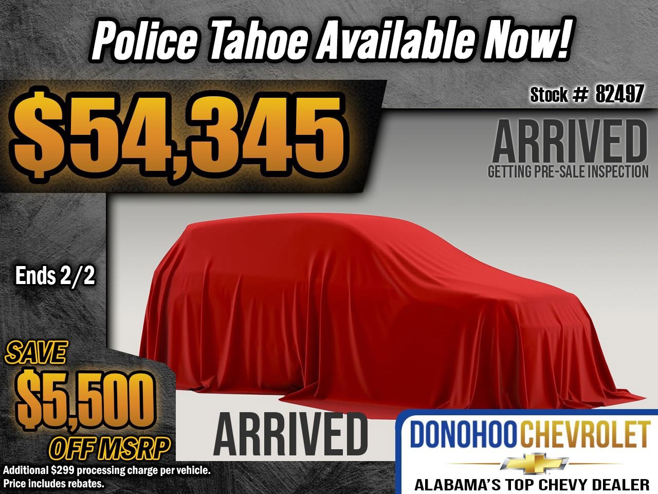 New 2026 Chevrolet Tahoe 4WD