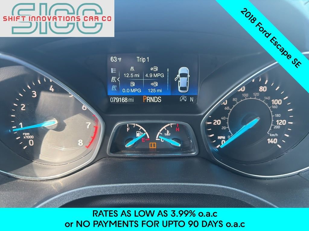 Used 2018 Ford Escape SE w/ SE Sport Appearance Package image 10