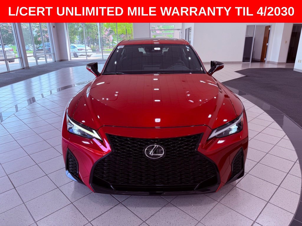Certified 2024 Lexus IS 350 F Sport w/ Memory Package RWD image 2