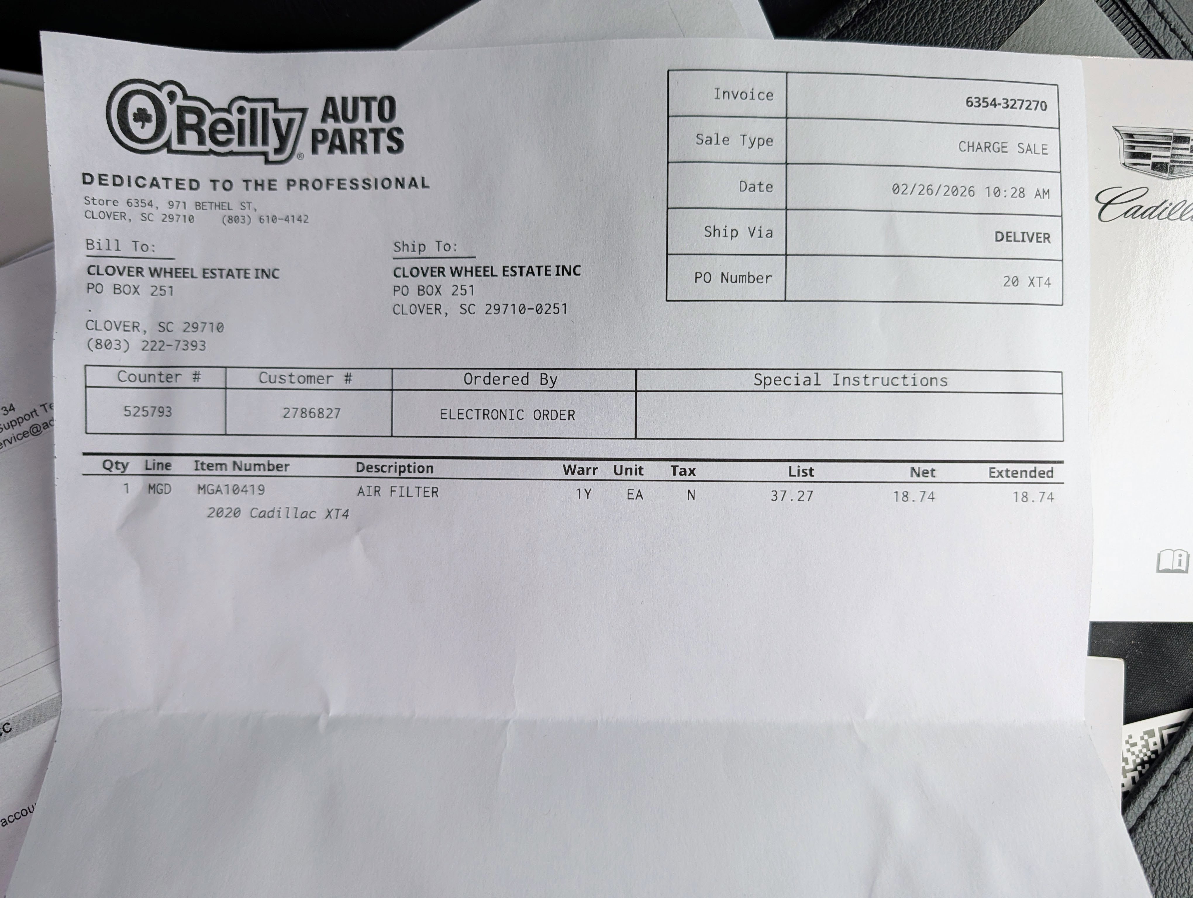 Used 2020 Cadillac XT4 Premium Luxury w/ Cold Weather Package image 37