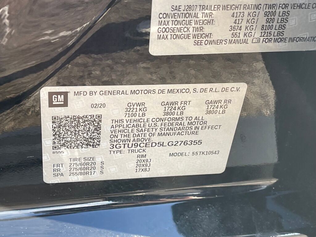 Used 2020 GMC Sierra 1500 Elevation w/ Elevation Value Package image 25