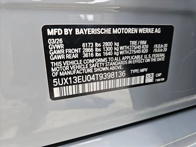 New 2026 BMW X5 sDrive40i w/ M Sport Package RWD image 17