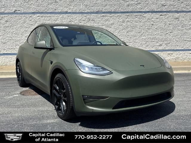 Used 2021 Tesla Model Y Long Range AWD/4WD image 1