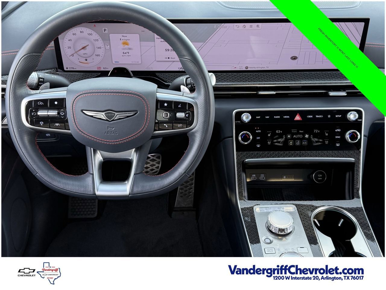 Used 2025 Genesis GV80 3.5T e-SC AWD/4WD image 10