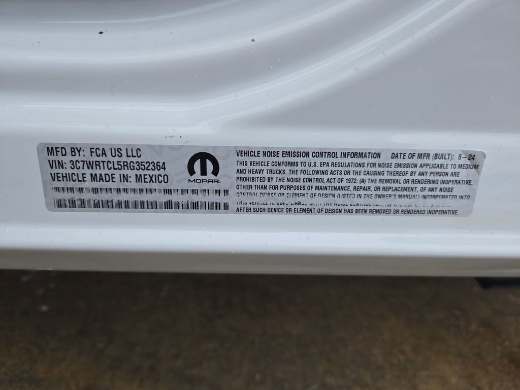 Used 2024 RAM 3500 SLT w/ Quick Order Package 2YG SLT image 28