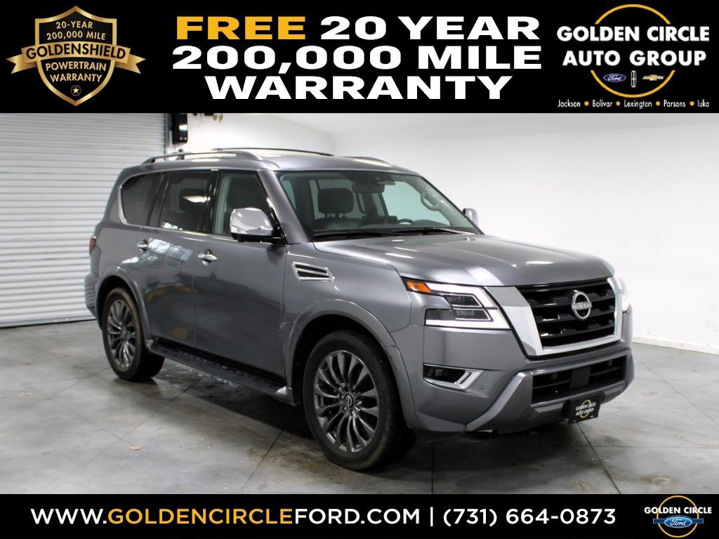 Used 2023 Nissan Armada Platinum w/ Captain's Chairs Package