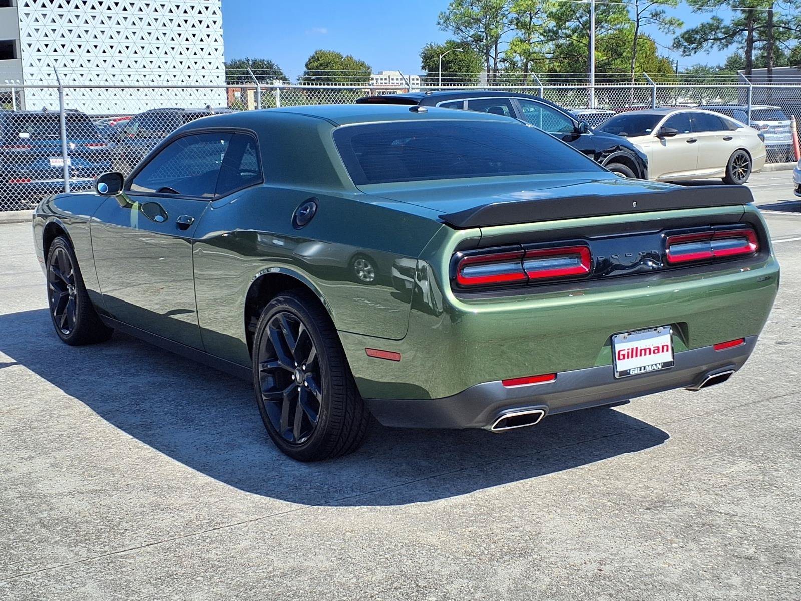 Used 2021 Dodge Challenger SXT w/ Blacktop Package RWD image 3